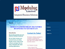 Tablet Screenshot of modulustt.com
